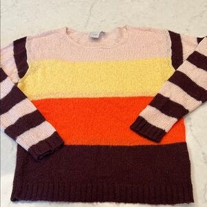 Ichi Stripe‎ Sweater Size Small